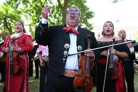ICE Wanted a Song. The Mariachi Community Gave Them a Chorus.