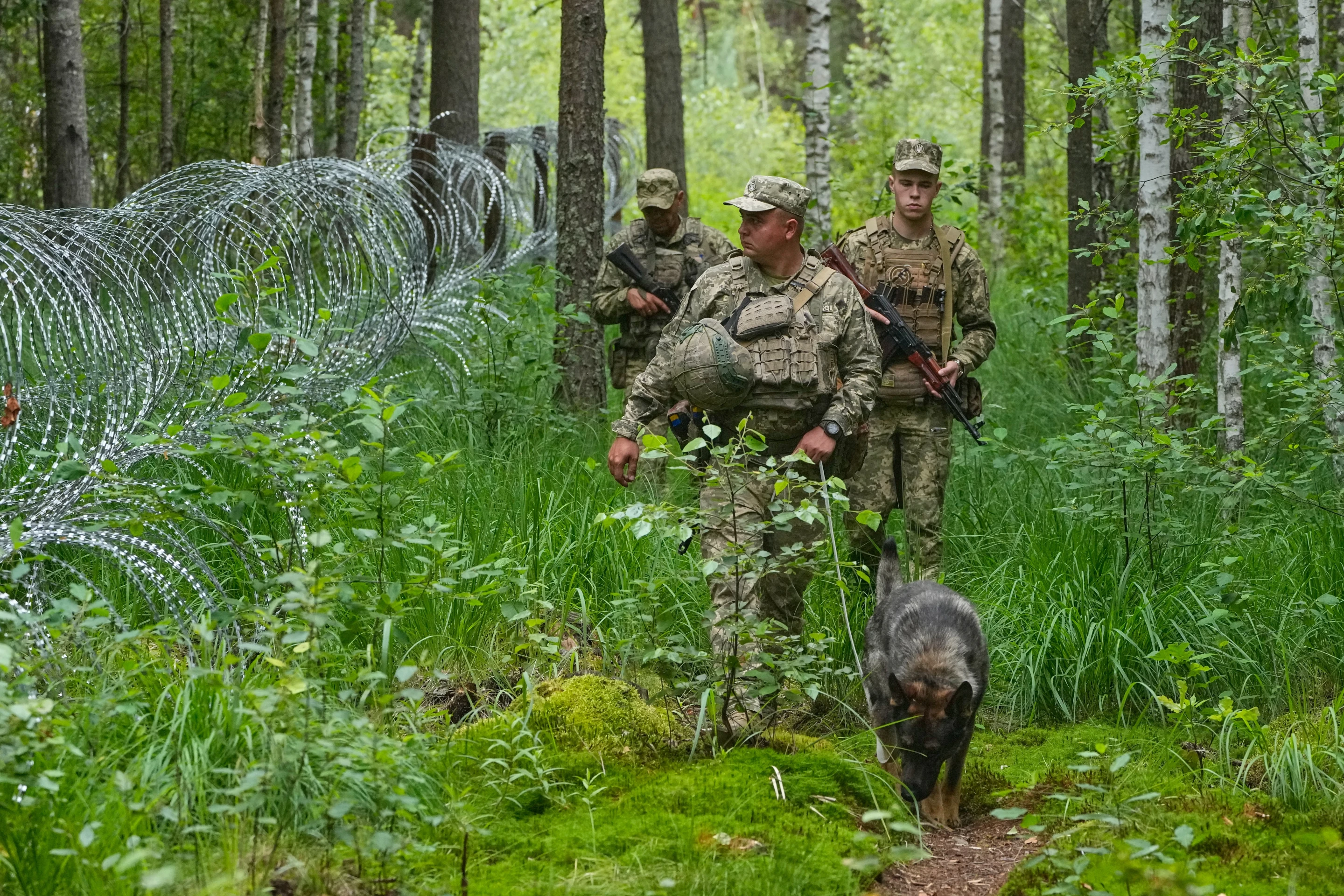 Ukraine Continues Strengthening Border With Belarus Years After Russia’s Invasion